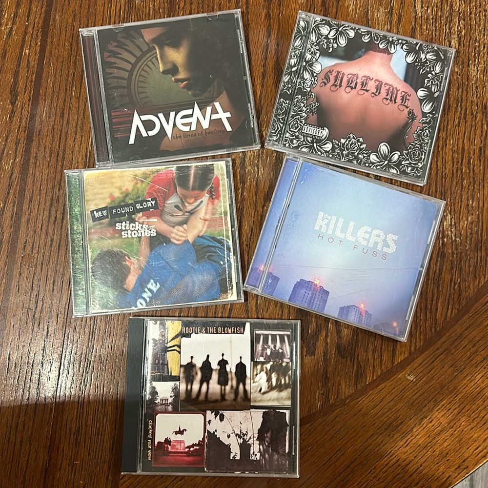5 CD’s